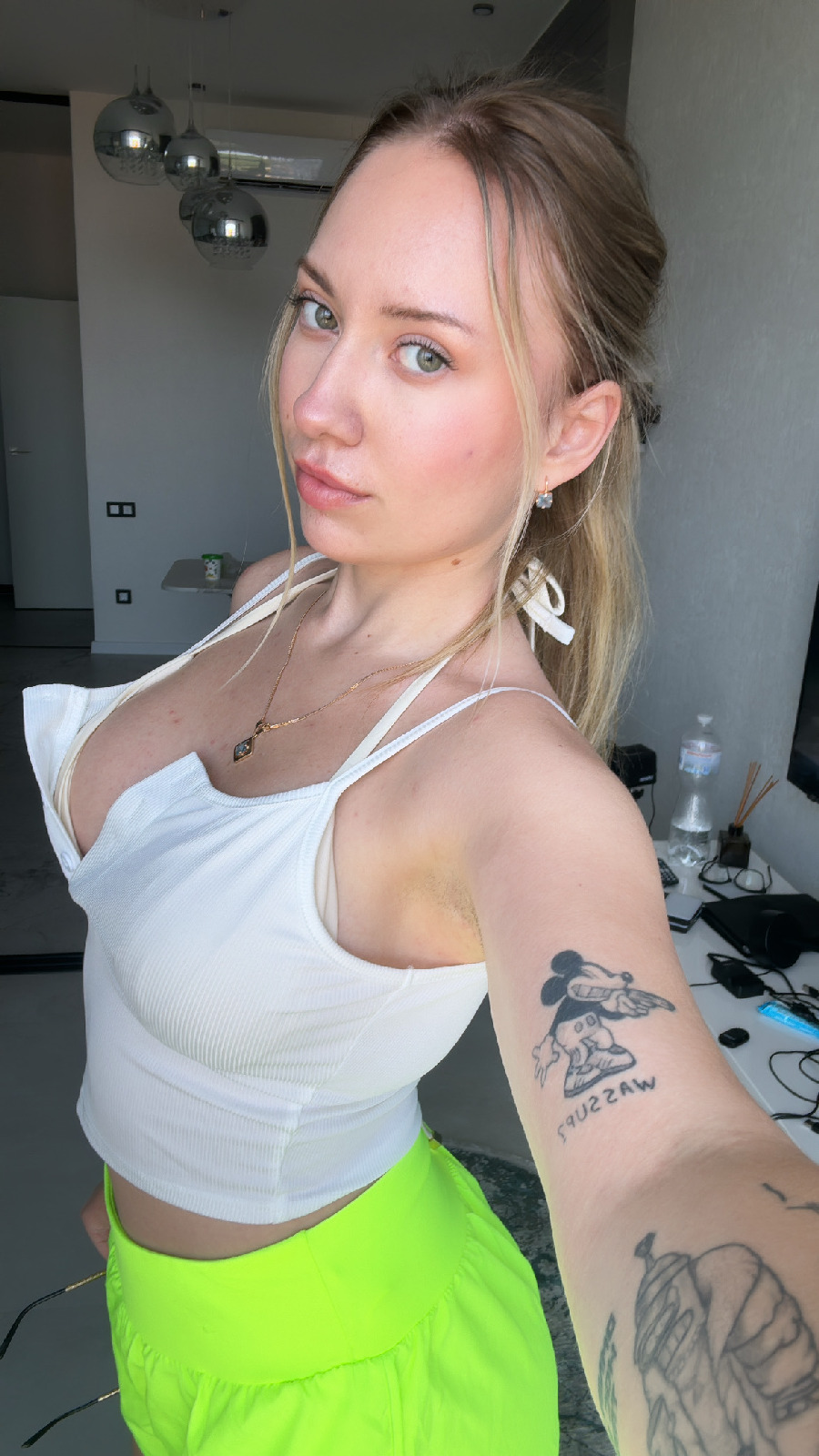 KateV in her underwear in Matsuyama